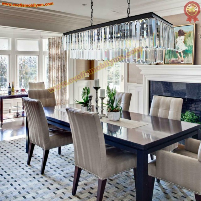 Modern Lüks Venge Yemek Masası Giydirme Sandalye Mutfak Yemek Odası