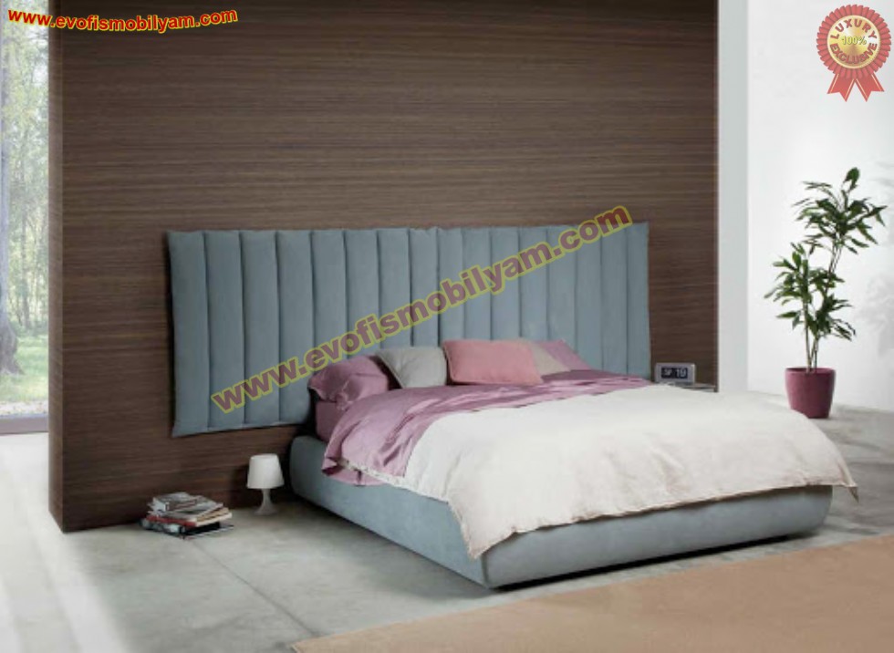 Füme Rengi Bedtube Yatak Odası Yatak Takımı Modern Lüks Karyola Takımı Mobilya